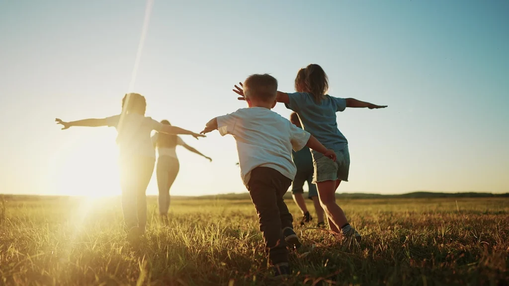 Niños felices